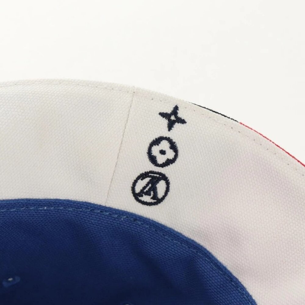 LOUIS VUITTON Bone Color Panel Hat Canvas Multicolor - Picture 9 of 14